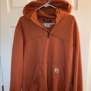 Carhartt Men's Orange Hoodie